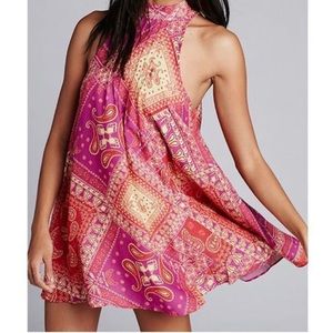 *SOLD NWT 🍒 Free People mock turtle neck dress